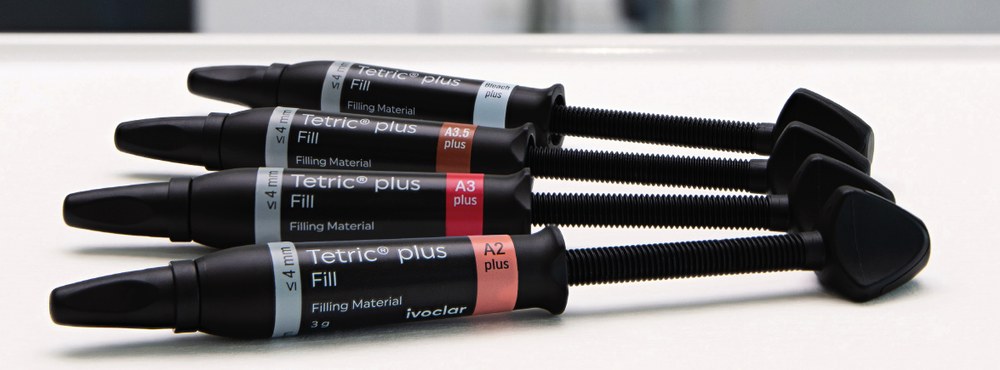 Tetric plus Fill and Tetric plus Flow for Class I–V restorations